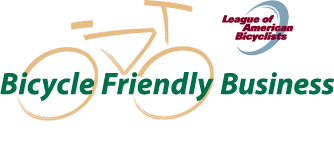 Washington Bike Law awarded as a Bike Friendly Business, from the League of American Bicyclists, first law firm to get this award.