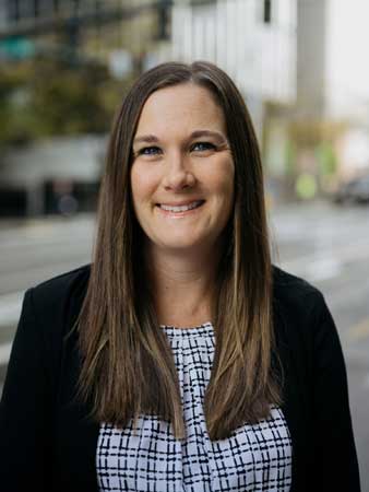 Seattle bicycle attorney Kelli Bynum.